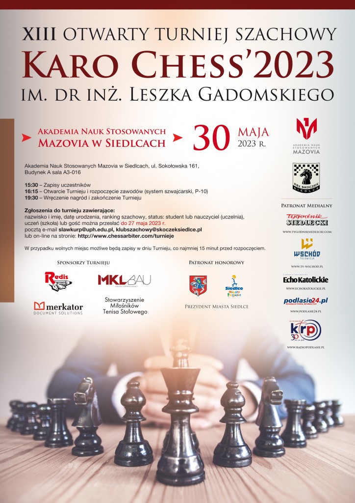 2023_05_18_turniej_szachowy_plakat_ANS_MAZOVIA